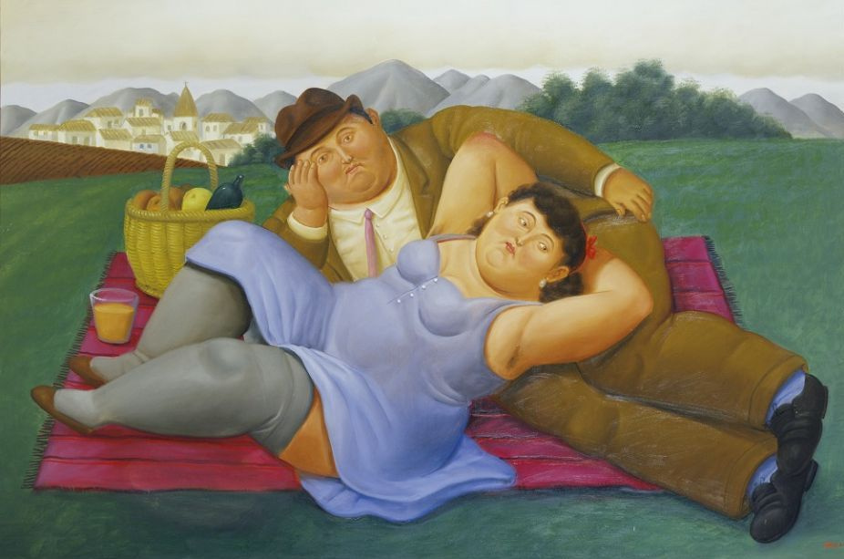 fernando botero. picnic