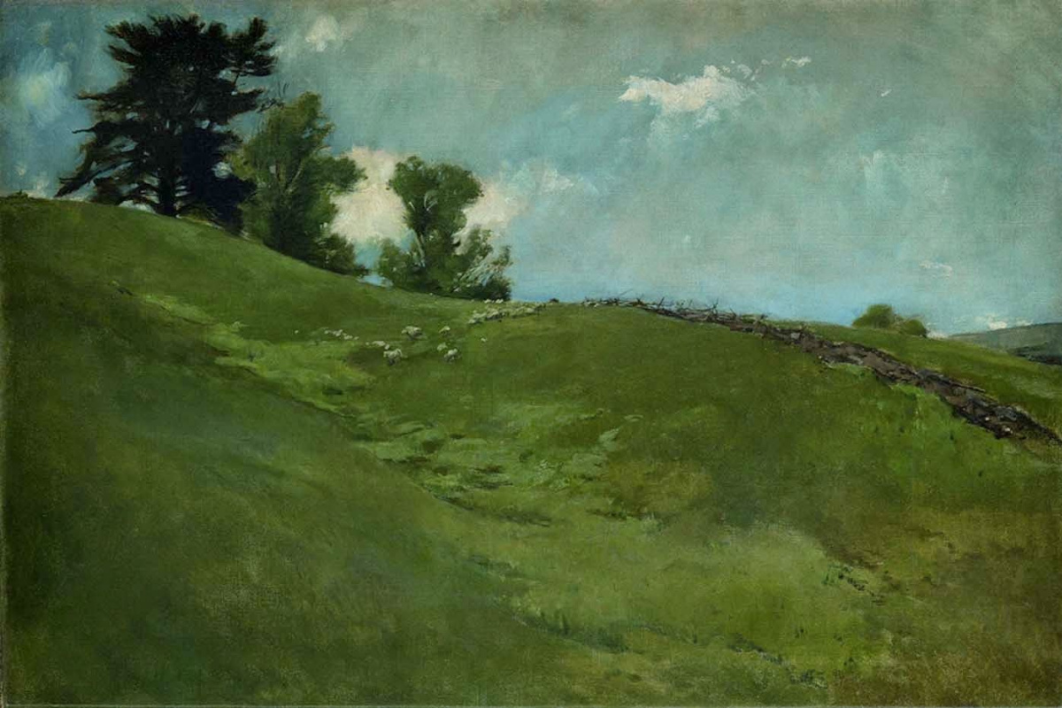 John White Alexander. Landscape
