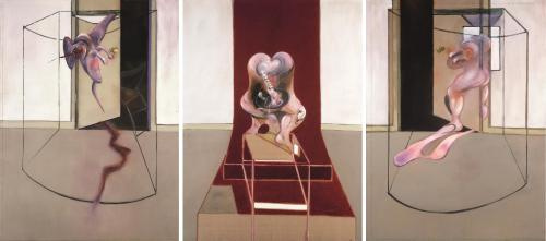 Francis Bacon. Triptych Inspired by the Oresteia of Aeschylus (1981)