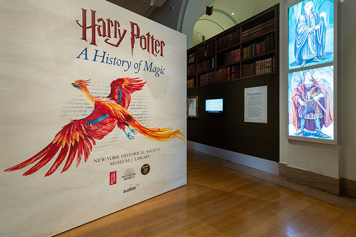 Magic comes into our life! The Harry Potter's show was opened in New York Historical Society