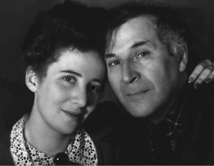Марк Шагал с дочерью Идой. Источник фото
