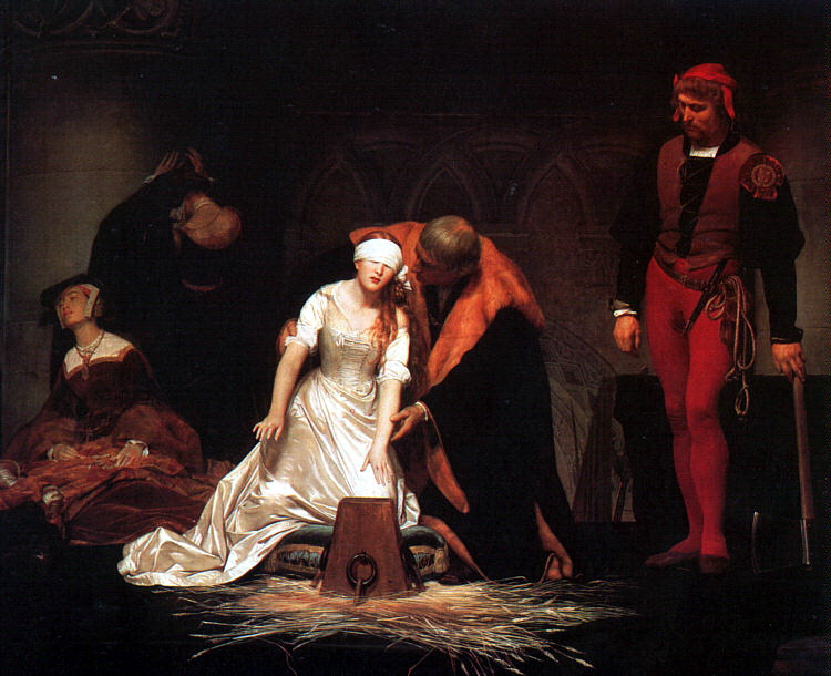 Paul Delaroche, The Execution of Lady Jane Gray, 1833