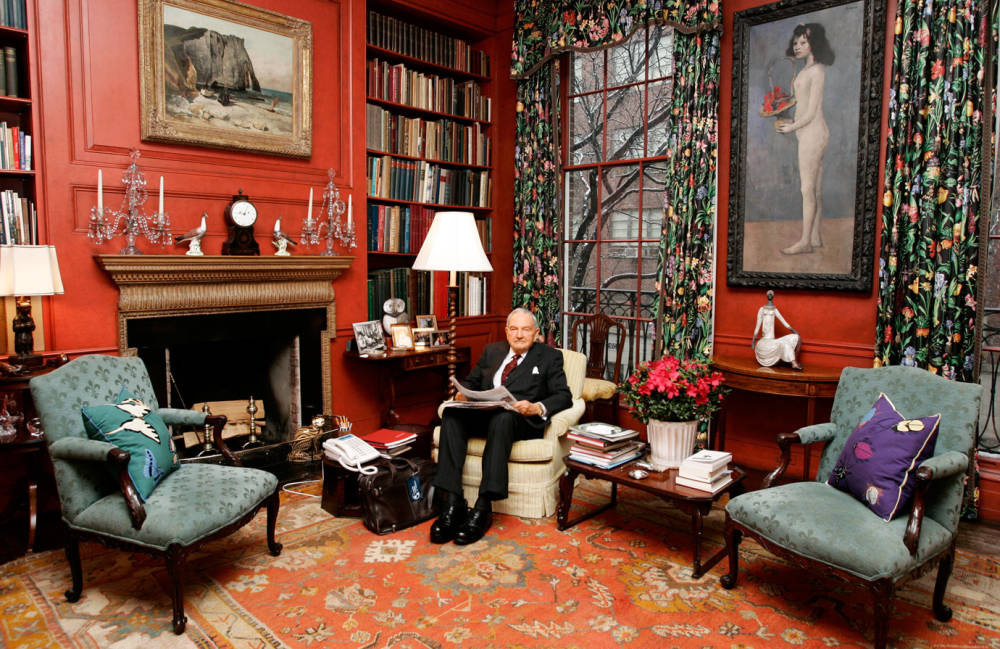 David Rockefeller, the billionaire art collector, philanthropist and banking giant, died at the age 101