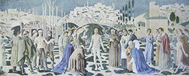 The Altruists allegorical frieze by A. K. Lawrence, the UK pavilion