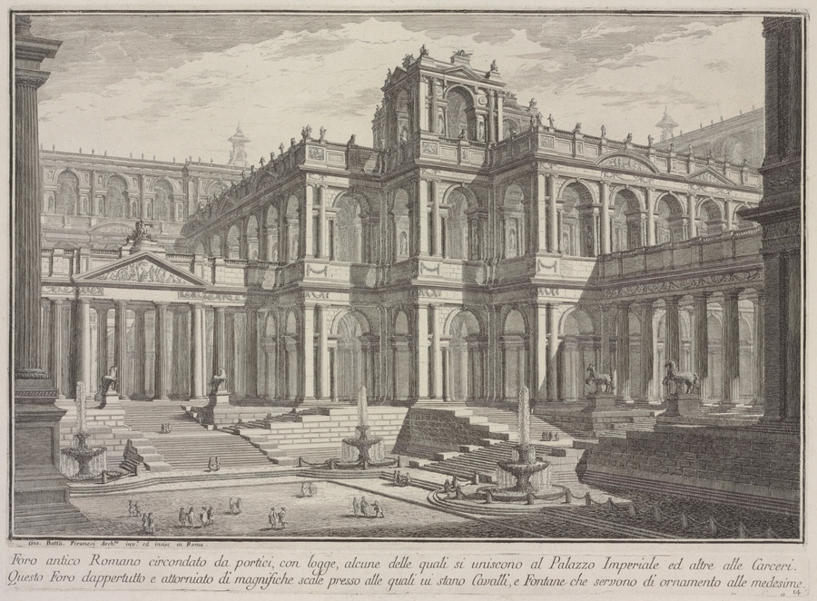 Palaces, Prisons, Books: “Paper Architecture” by Giovanni Battista Piranesi