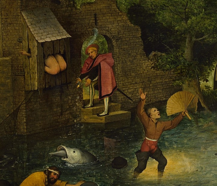 Brueghel’s “Flemish Proverbs” with explanation: the topsy turvy world