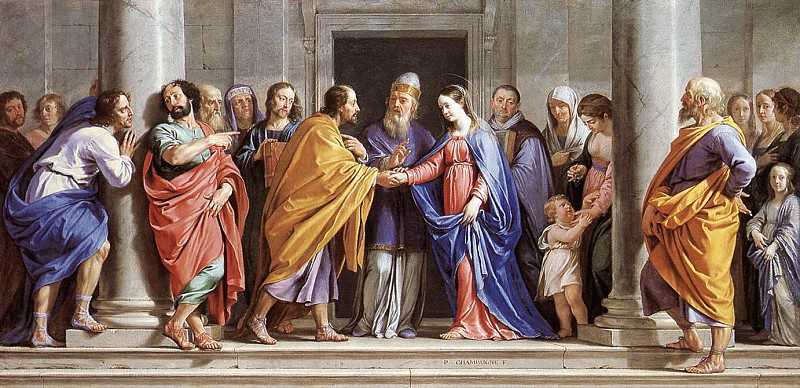 Philippe de Champagne. The Marriage of the Virgin Mary, 1644