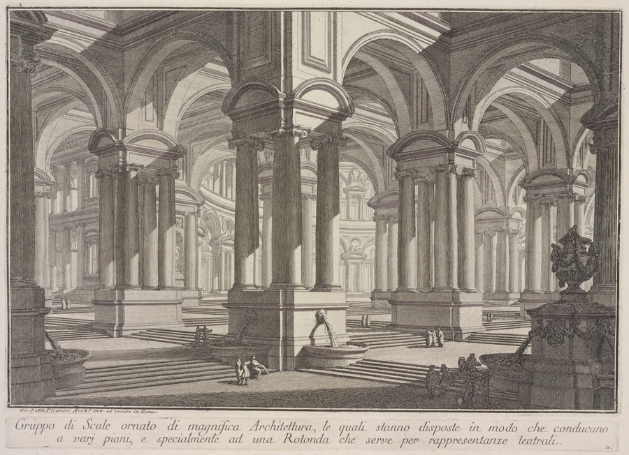 Palaces, Prisons, Books: “Paper Architecture” by Giovanni Battista Piranesi