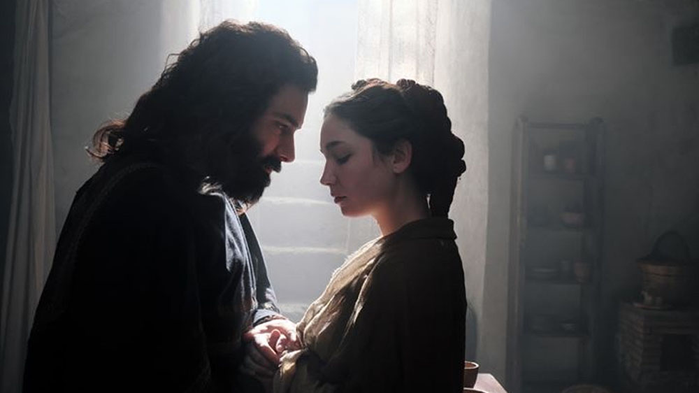 Leonardo da Vinci was played by Irishman Aidan Turner, and his beloved (but not mistress) named Cate