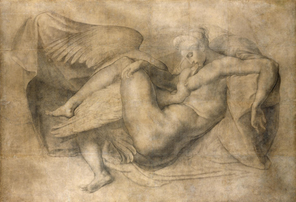 National Geographic published photos of artworks by Michelangelo from a secret room