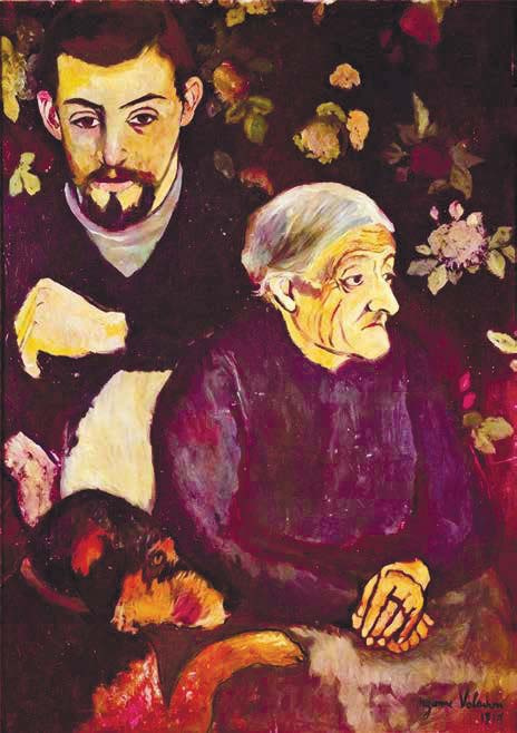 Suzanne Valadon. Grandmother and grandson. 1910