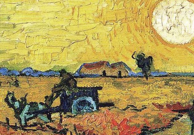 The search of Vincent. Van Gogh's style and technique