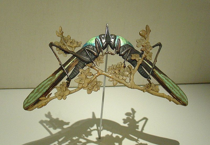 René Lalique. Cicada brooch