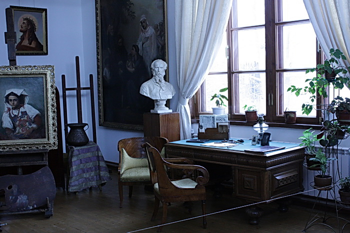 House-Museum of P. P. Chistyakov, Pushkino, St. Petersburg. The artist’s cottage, where he lived in 