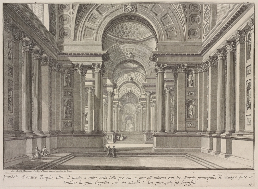 Palaces, Prisons, Books: “Paper Architecture” by Giovanni Battista Piranesi