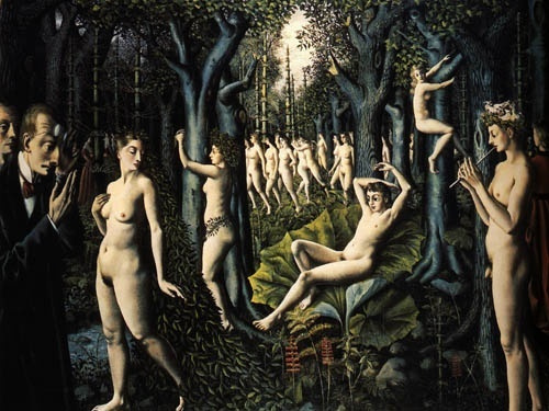 A skeleton in the closet or What are women waiting for in Paul Delvaux’s paintings?