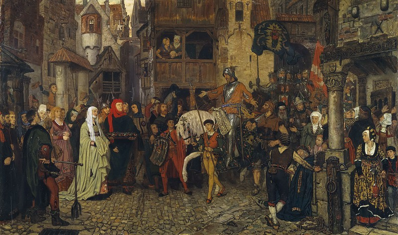 Johan Georg Otto von Rosen, The Entry of Sten Sture the Elder into Stockholm, 1864