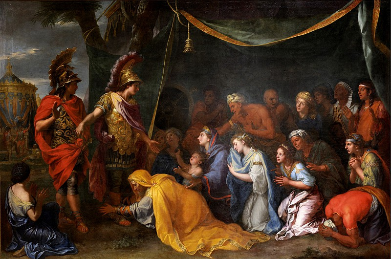 Charles Lebrun. The Tent of Darius (The Queen of Persia at the Feet of Alexander the Great), 1680