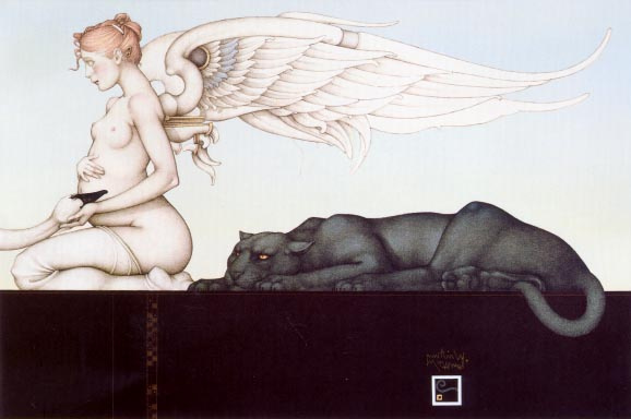 Michael Parkes. Great anticipation