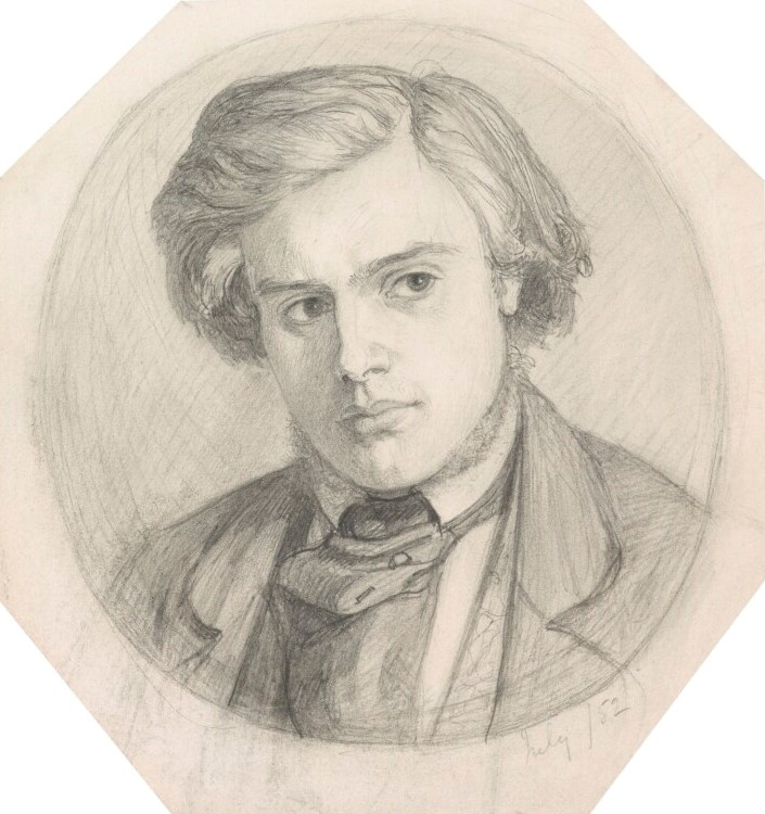 Dante Gabriel Rossetti. Portrait Of Thomas Woolner