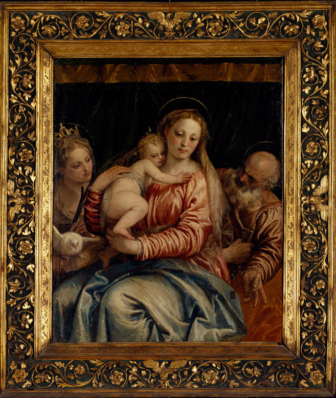 Madonna and Child with Saint Peter