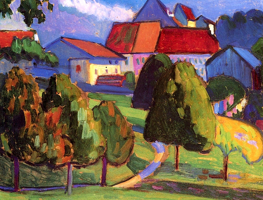 Gabriele Münter. Murnau