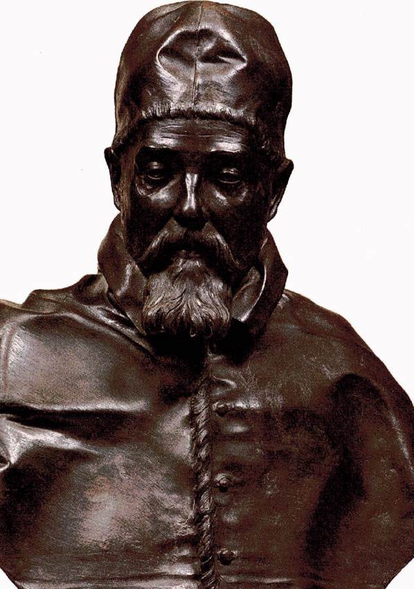 Gian Lorenzo Bernini. Bust of Pope urban VIII