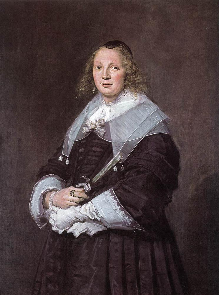 Frans Hals. Portrait of a standing woman