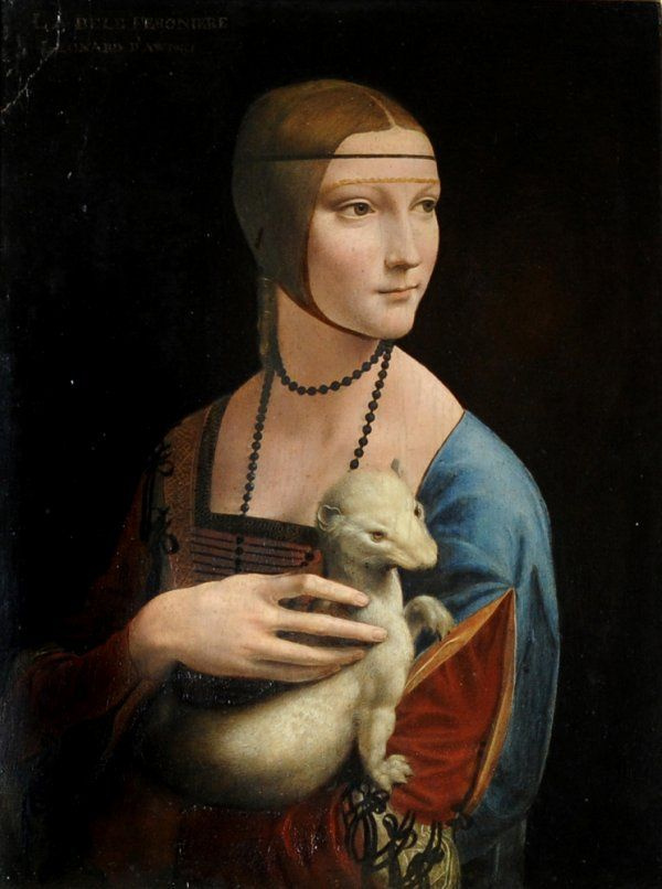 Dama s hermelinom. Cecilia Gallerani