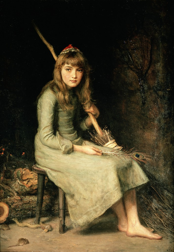 John Everett Millais. Cinderella