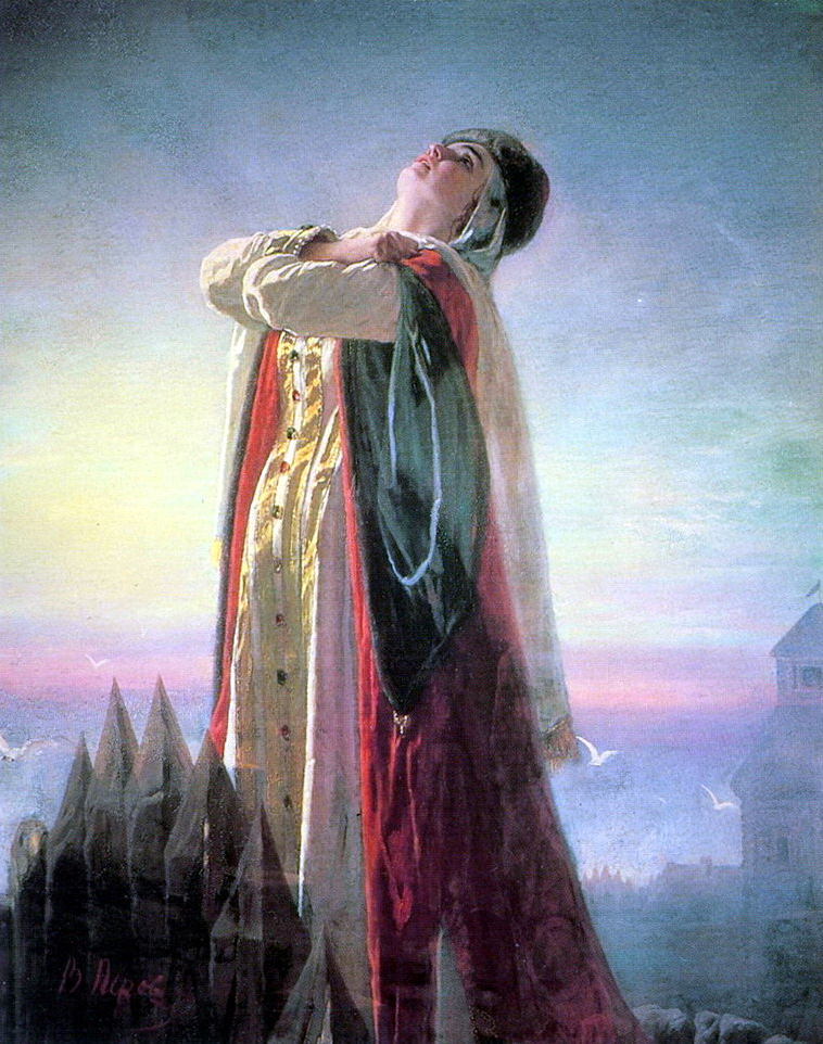 Vasily Grigorievich Perov. Crying Yaroslavna