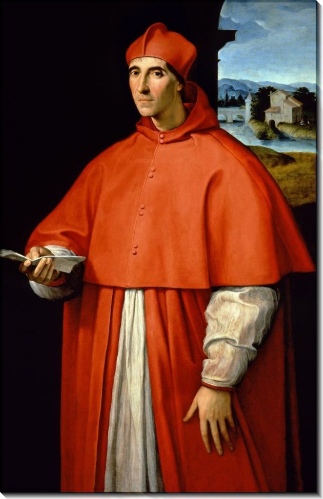 Raphael Santi. Portrait du cardinal Alessandro Farnese