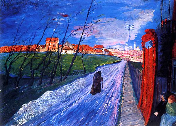 Marianne von Werefkin. City in Lithuania