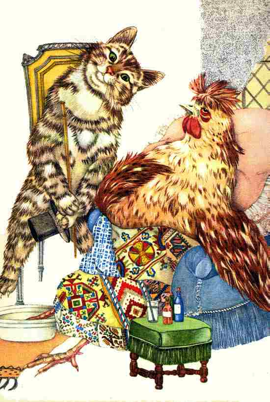 Adrienne Segur. The cat, the rooster and the Fox