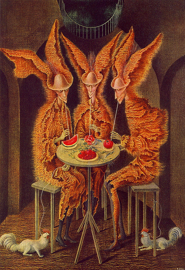 Remedios Varo. Vegetarian vampires