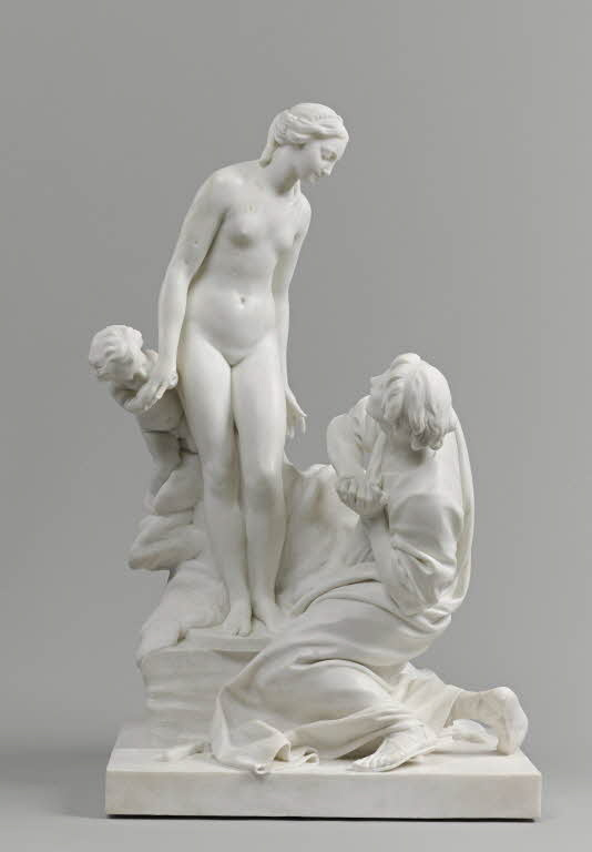 Etienne Maurice Falcone. Pygmalion et Galatée