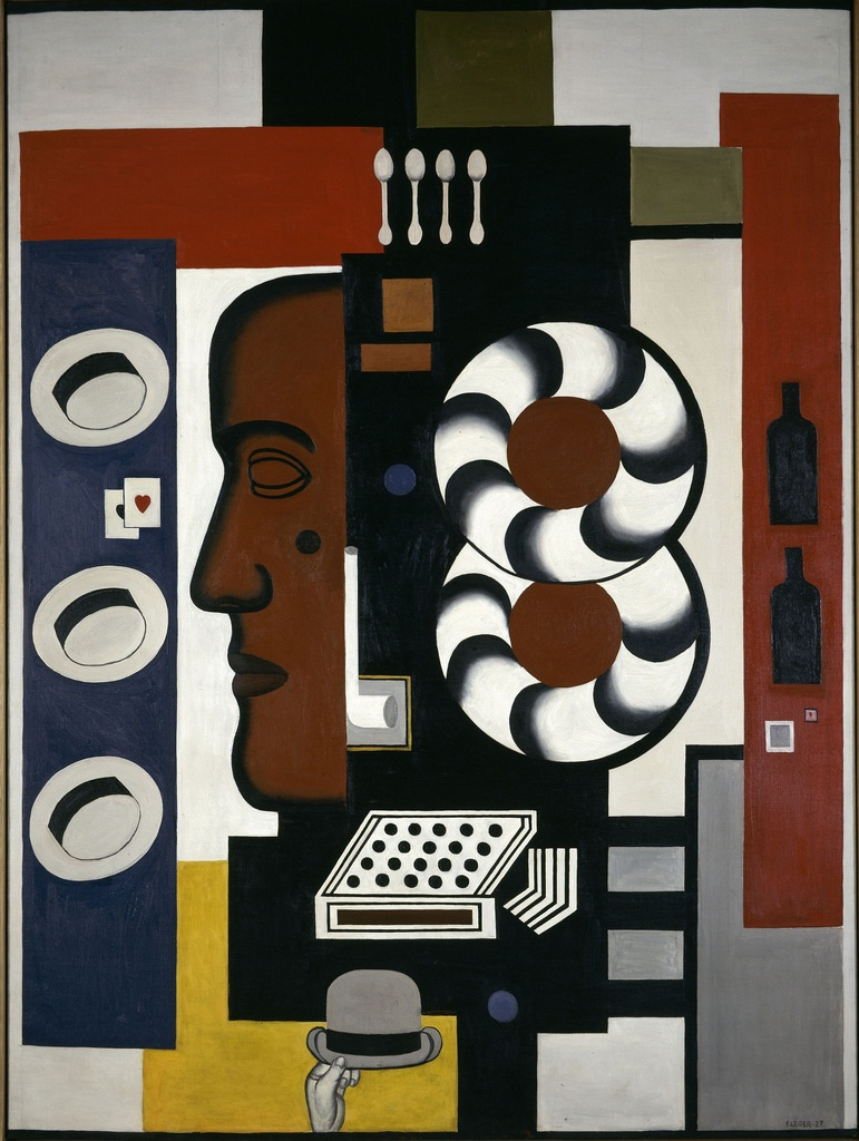 Fernand Leger Composition, 1927, 185×248 cm: Description of the