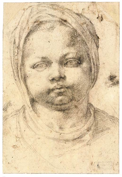 Michelangelo Buonarroti. Portrait of a child