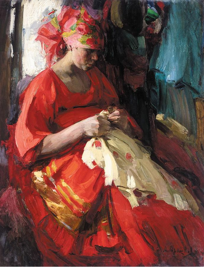 Abram Arkhipov. Russian beauty for embroidery