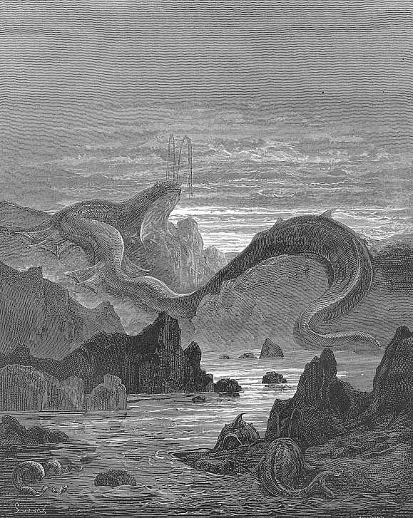 Paul Gustave Dore. Like the earth moving