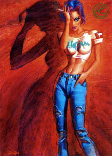 Chiodo. Pin-up 5