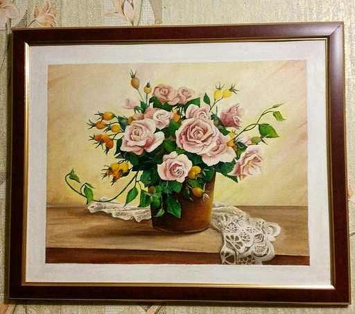 Elena Lobanova. Flowers as a gift