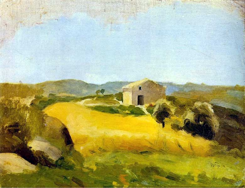 Pablo Picasso. Rural landscape