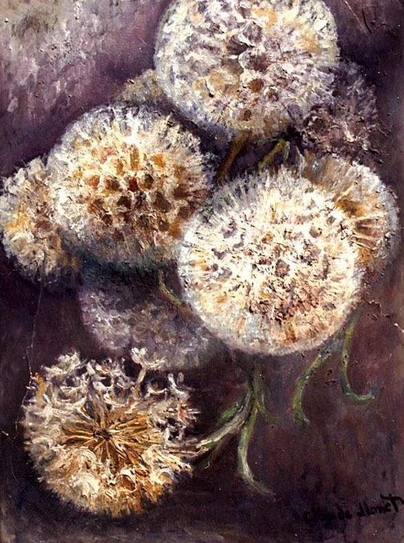 Claude Monet. Dandelions