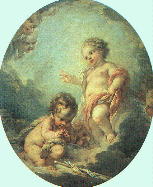 Francois Boucher. Christ and John the Baptist