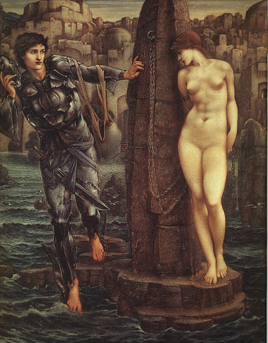 Edward Coley Burne-Jones. The Perseus Series: The Rock of Doom