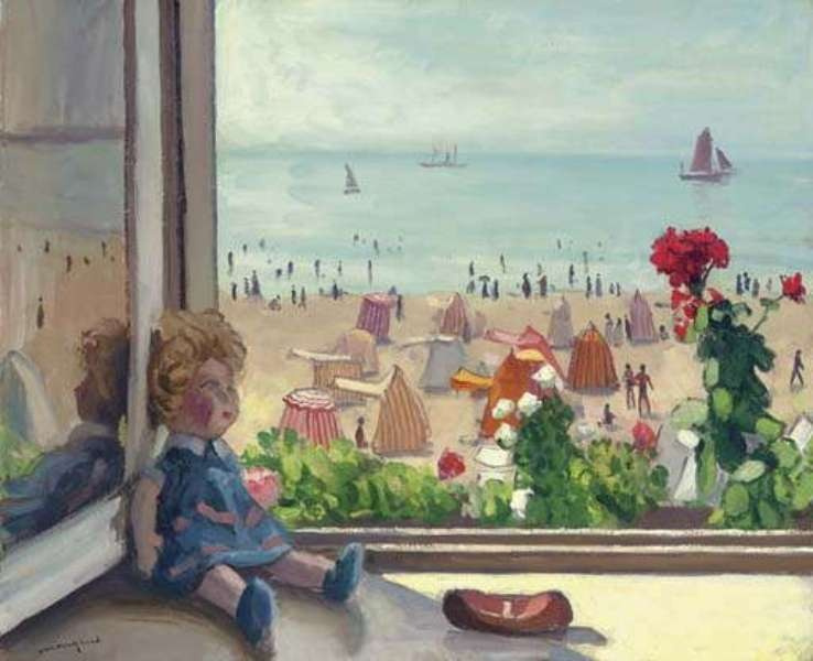 Albert Marquet. The doll in the window