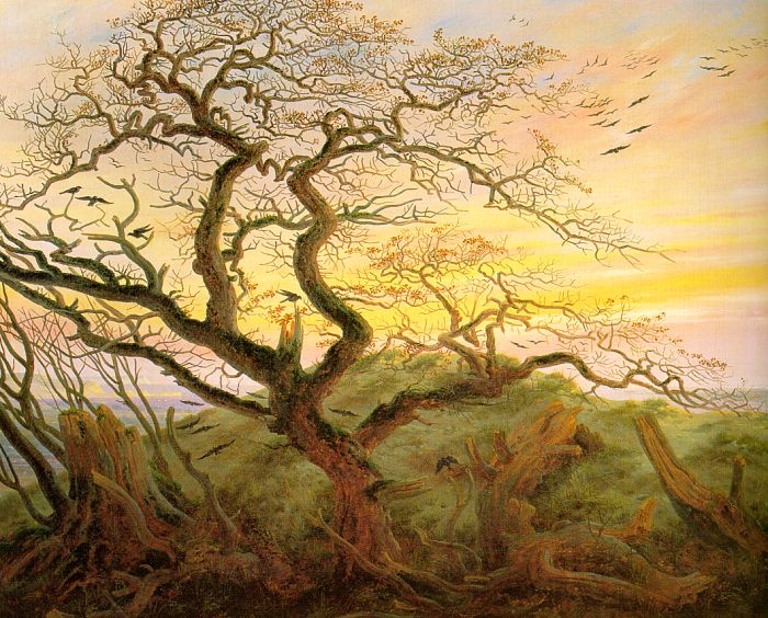 Caspar David Friedrich. Ravens tree