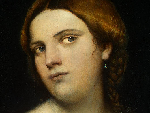 Себастьяно дель Пьомбо. Портрет молодой женщины