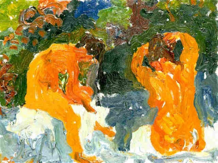 Giovanni Giacometti. Bathers